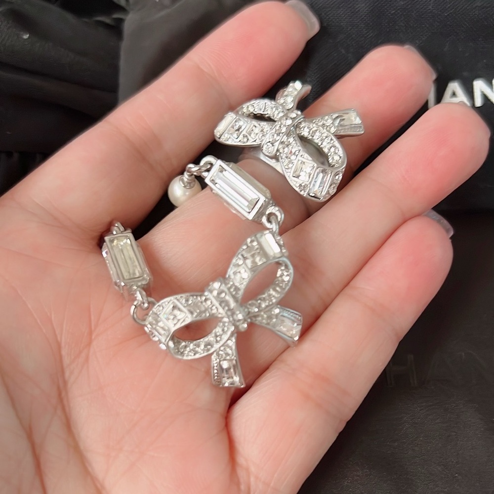 Chanel necklace and ring